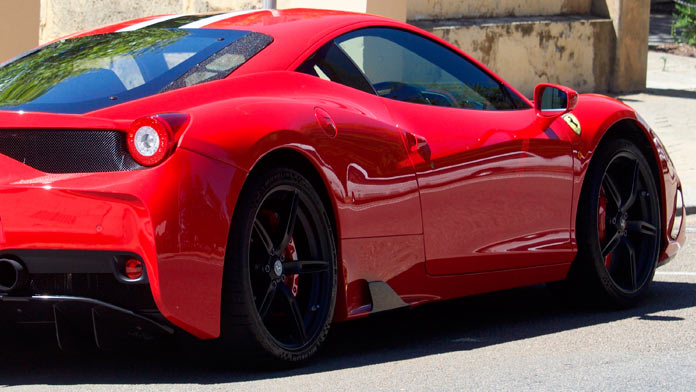 ferrari 458 uno de los coches deportivos más famosos de Ferrari