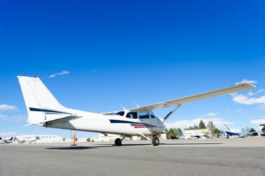 velocidad vuelo avioneta cessna