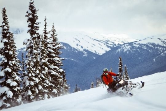 regalo hombre de 50 años moto de nieve