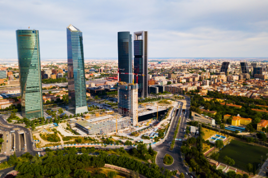 Madrid, vuelo en helicóptero