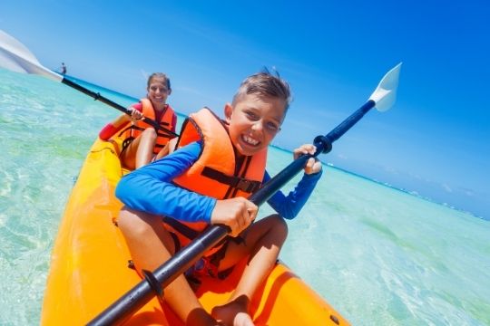 hacer kayak en gran canaria