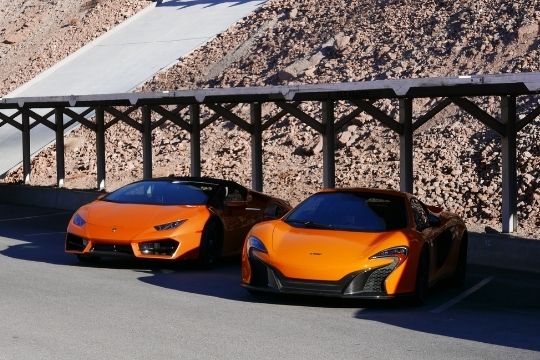 conducir un lamborghini en Brunete