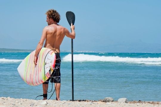 equipamiento para hacer paddle surf