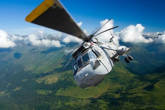 paseo por la sierra de Madrid en helicoptero