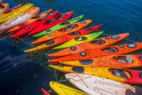 Diferentes tipos de kayak